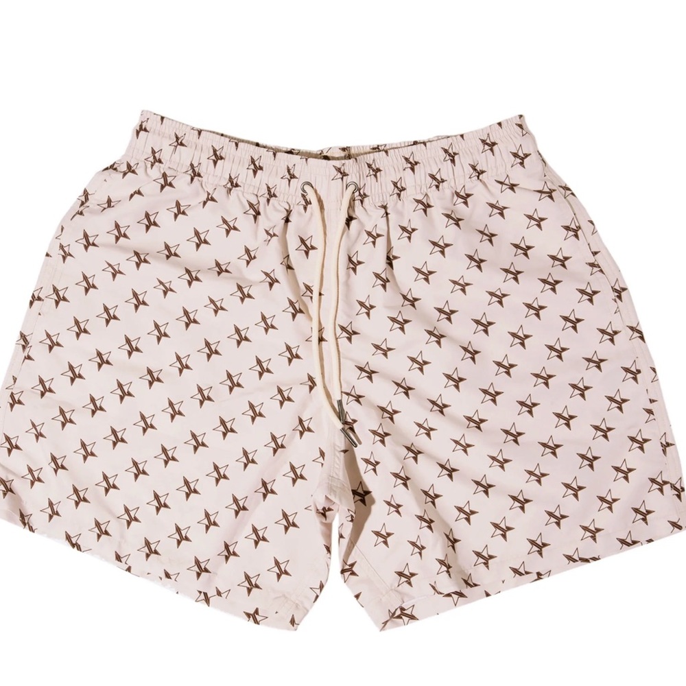 Jeffree Star Tan Swim Shorts
